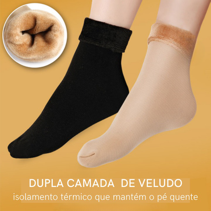 ThermalTech - Meia Térmica Aveludada (Compre 1 e Leve 3)