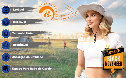 Chapéu com Proteção UV