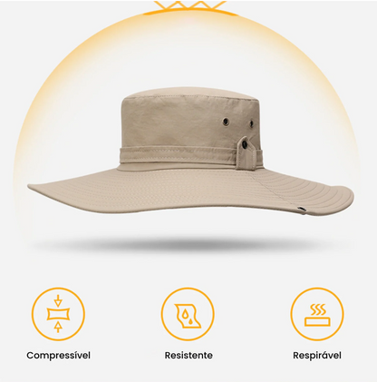 Chapéu com Proteção UV - Masculino