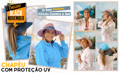 Chapéu com Proteção UV