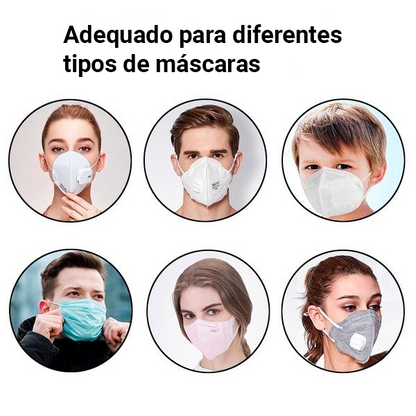 Suporte 3D para máscaras